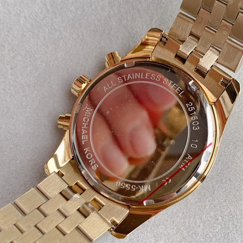 Michael Kors Lexington Gold-Tone Ladies Watch- MK5556